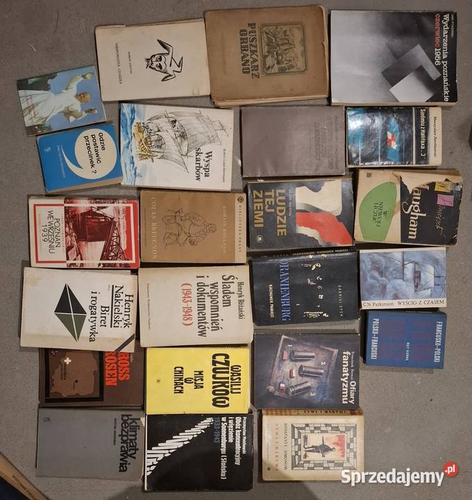 Książki różne zestawy