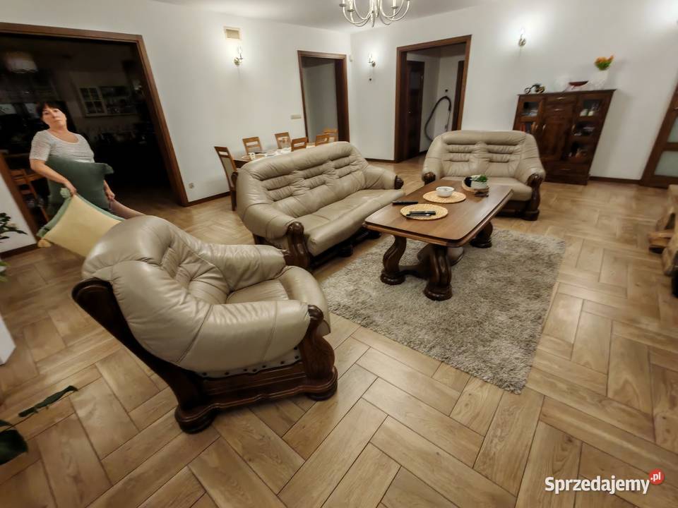 Kanapy kler Basso Skóra funkcja spania Tczew sprzedam