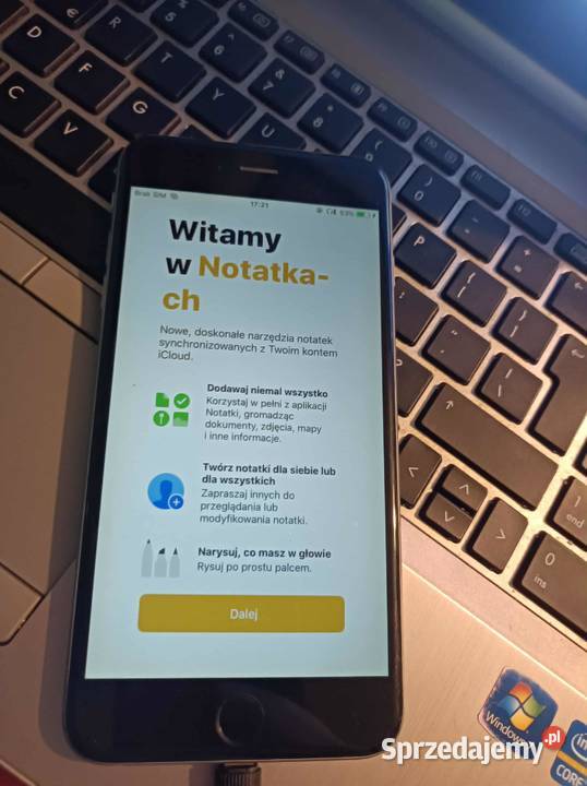 Pilny iPhone 6 Plus 64GB działający z lekkim