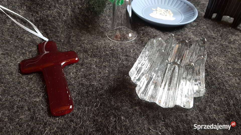 Szkło volcano anioł wedgwood śląskie Myszków