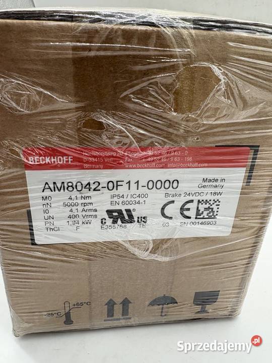 Beckhoff AM80420F110000 Servomotor Warszawa