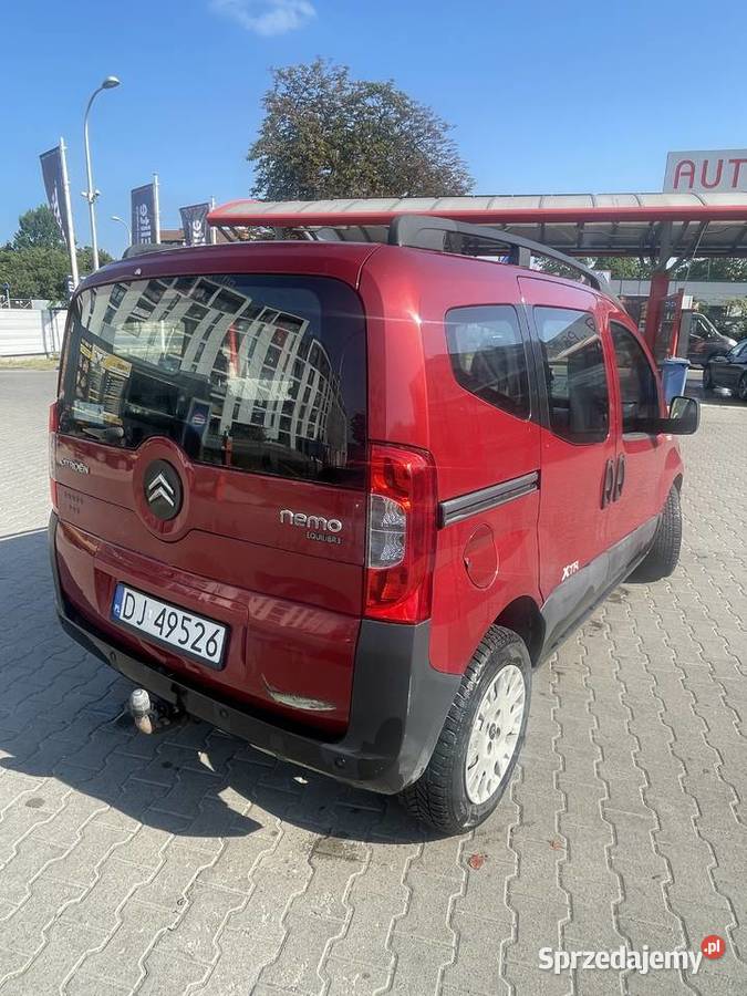 Citroen Nemo 14HDi 2009 Nemo Wrocław