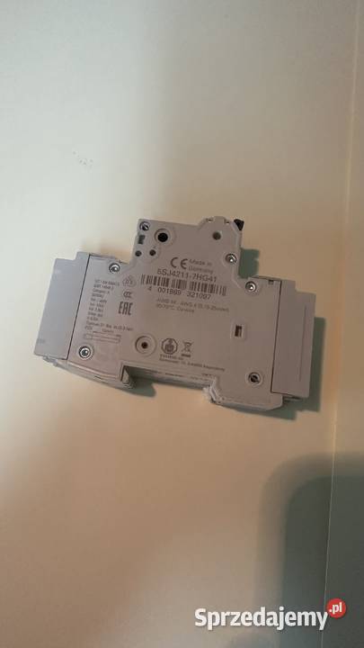 Wyłącznik nadprądowy SIEMENS MCB 1biegunowy 1A Kraków