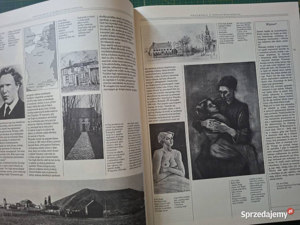 Życie i twórczość Vincent van Gogh Arkady twarda z obwolutą Kraków