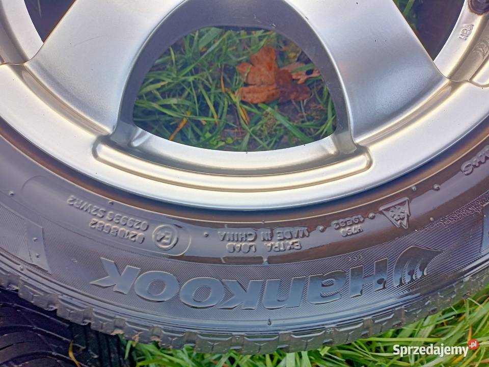 Koła alufelgi opony wielosezonowe hankook łódzkie