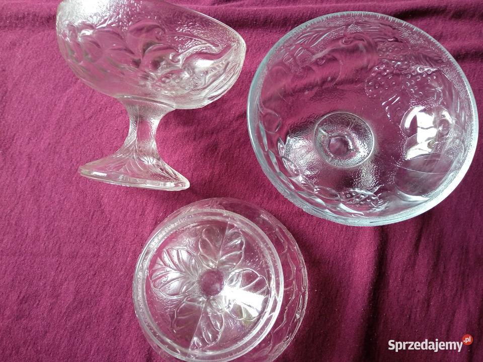 komplet 3 pucharki Libochovice Czechosłowacja Koźminek