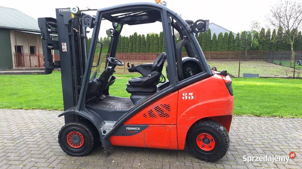 Linde H25 z 2016r Triplex przesuw wózek widłowy Irządze