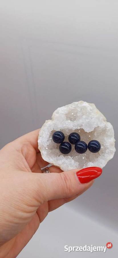 Piękna mała kula 13mm Noc Kairu Blue Piasek