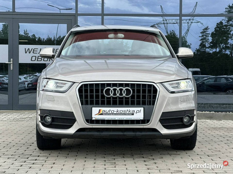 Audi Q3 Bixenon LED Grzane fotele Navi Kamera kurtyny powietrzne Kąty Opolskie