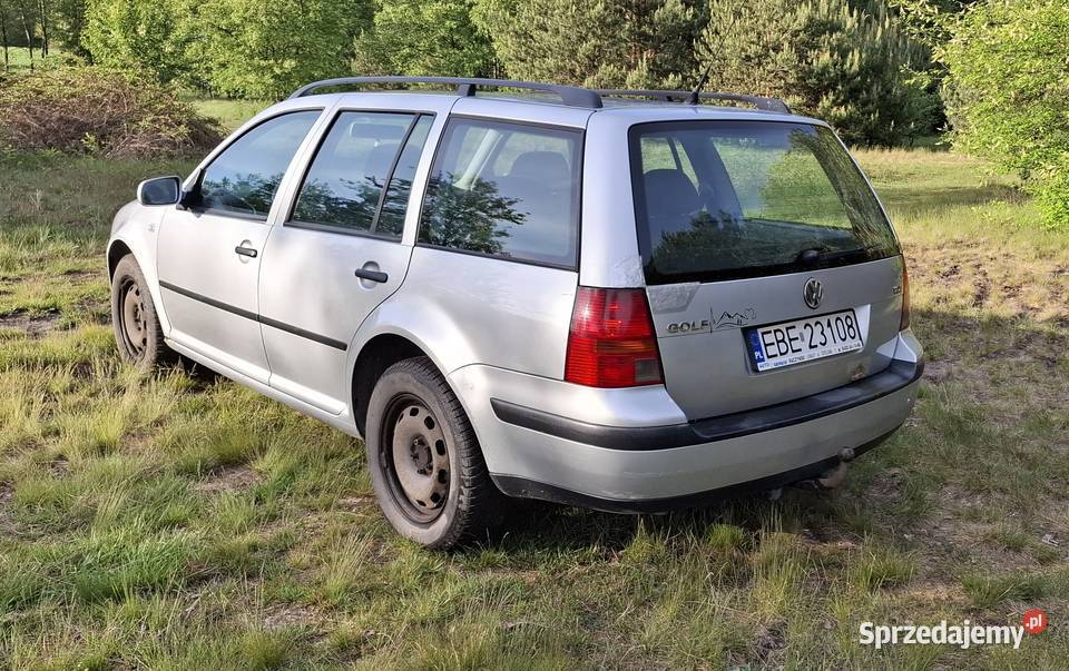 Golf 4 19 TDI kombi hak Rok produkcji 2002 Kaszewice-Kolonia