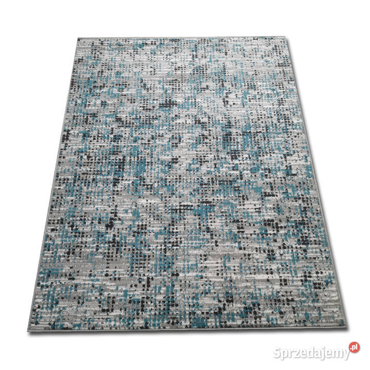 DYWAN 140X200 IDEA PLAMKI BS TURKUSOWE GĘSTY Białystok