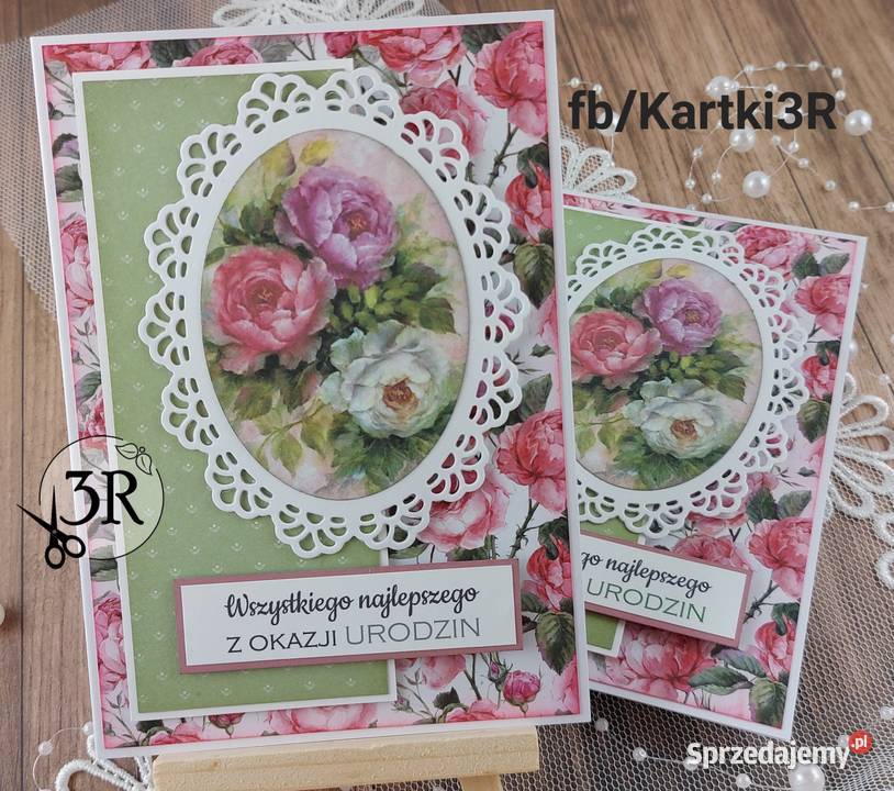 Kwiatowej kartki urodzinoweróżne wzory Pozostałe Zbójno