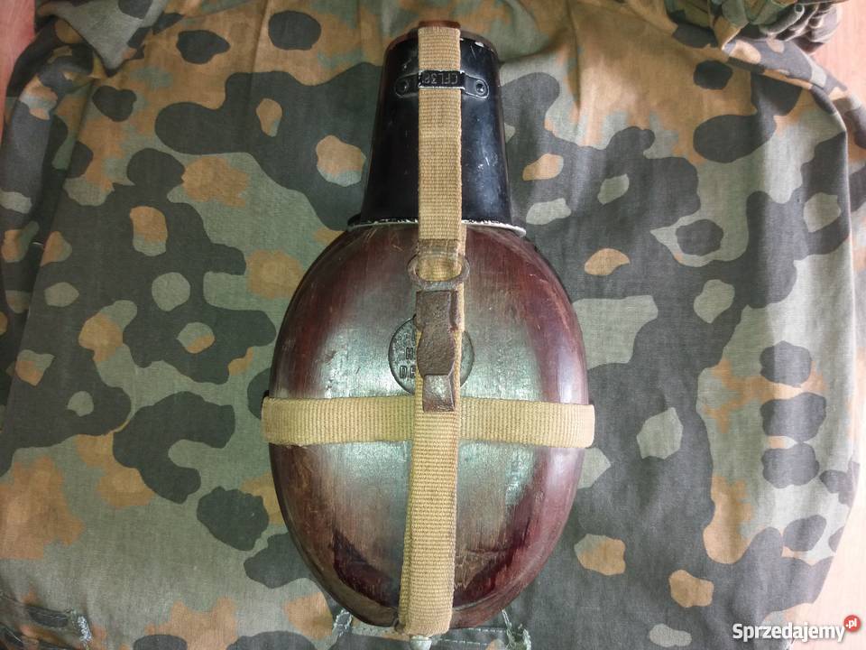 Manierka kokos 1942 Wermacht SS III Rzesza Płock sprzedam