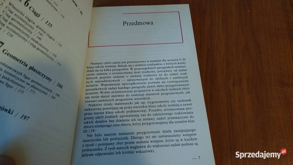 Zadania i testy z matematyki uczniów szkół