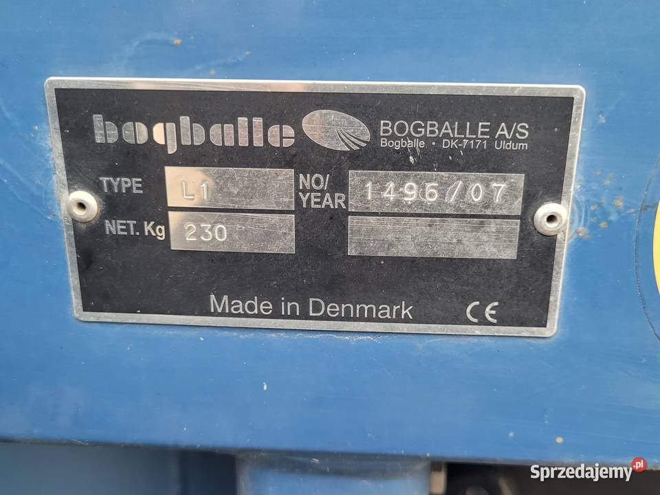 Rozsiewacz Bogballe nieuszkodzony Rozsiewacze nawozów Mińsk Mazowiecki