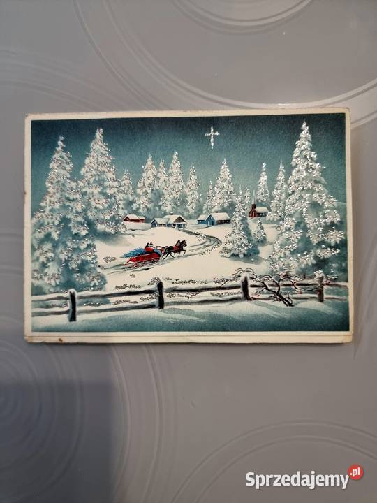 Pocztówka amerykańska z motywem Częstochowa