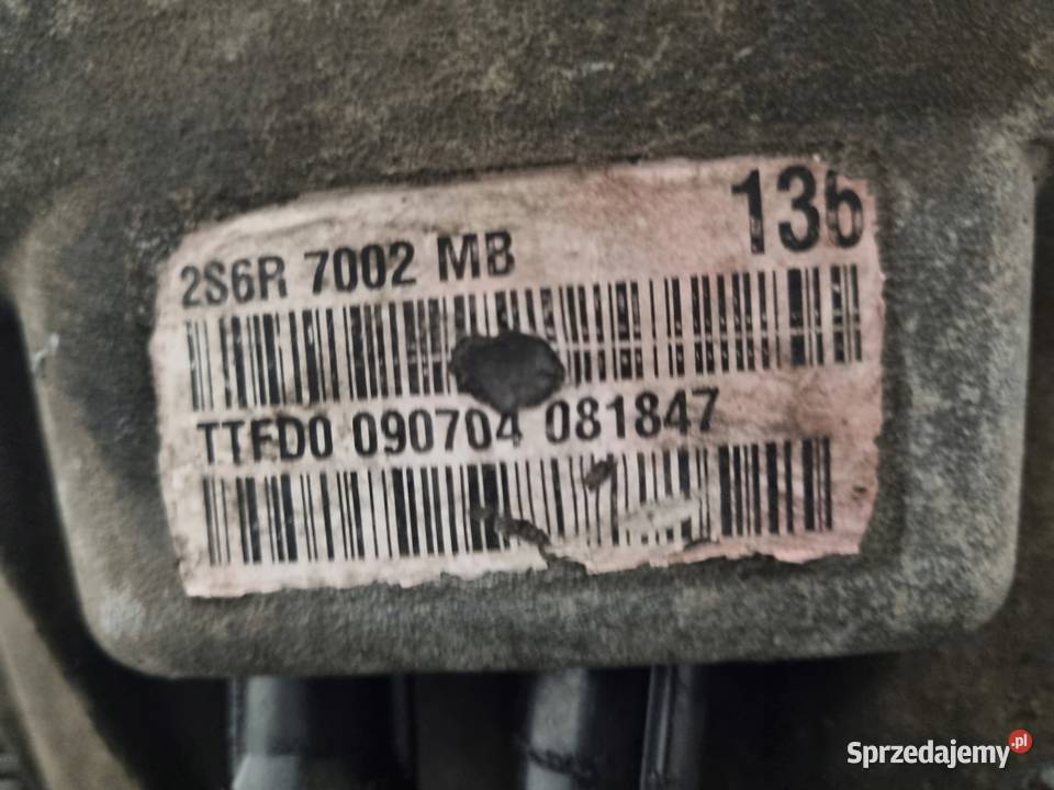 SKRZYNIA BIEGÓW Ford Fiesta MK6 13 manualna lubelskie