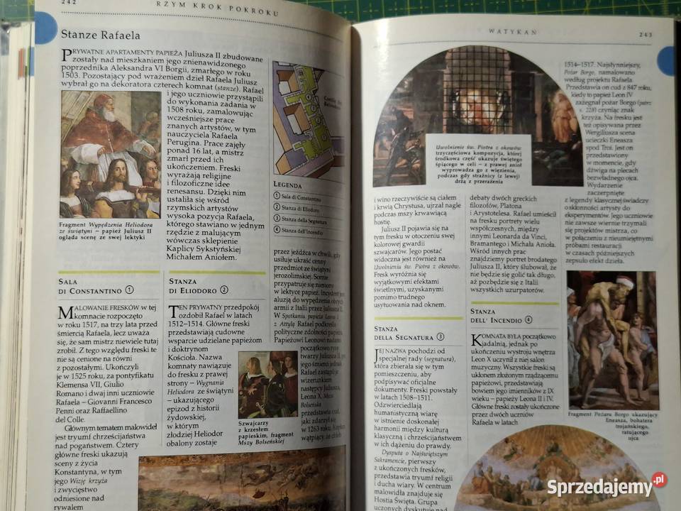 Rzym przewodnik Wiedzy i życia ISBN 838523151X Kraków