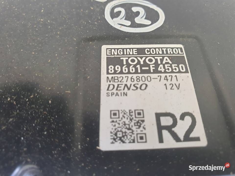 Toyota CHR 18 Hybrid STEROWNIK SILNIKA komputer Janów