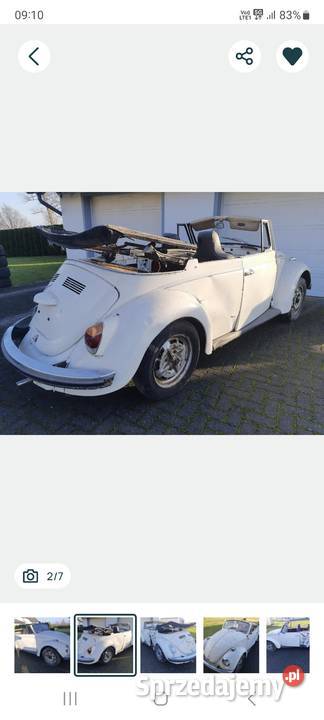 Vw Garbus Cabrio Gostynin