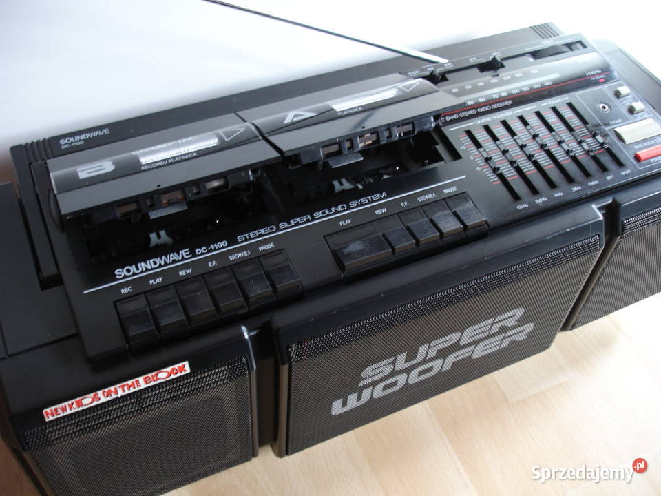 Radiomagnetofon SOUNDWAVE DC1100 Elektronika Zielona Góra sprzedam