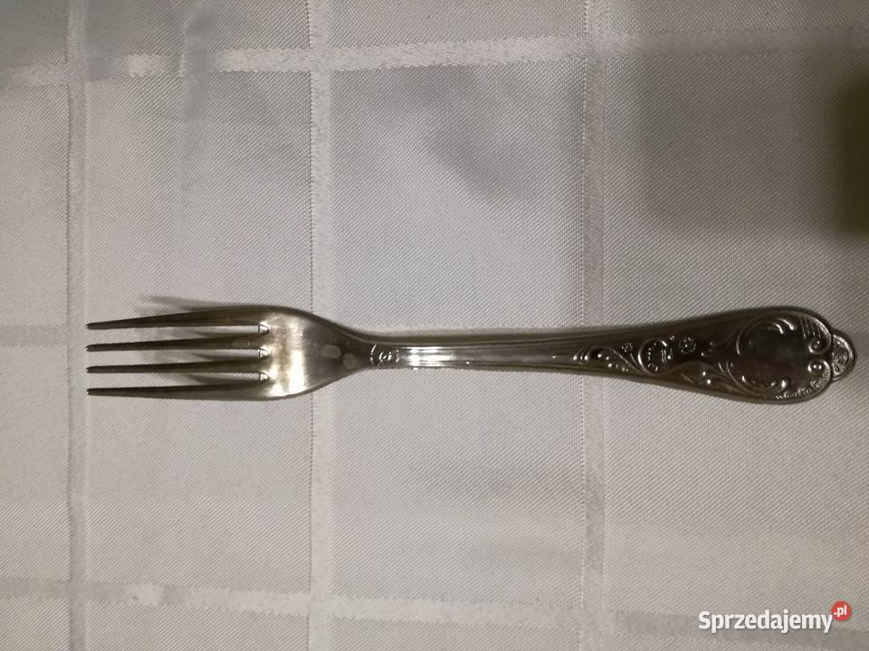 WŁOSKIE SZTUĆCE SREBRZONE ZING A800 12 OSÓB Antykwariat Kraków