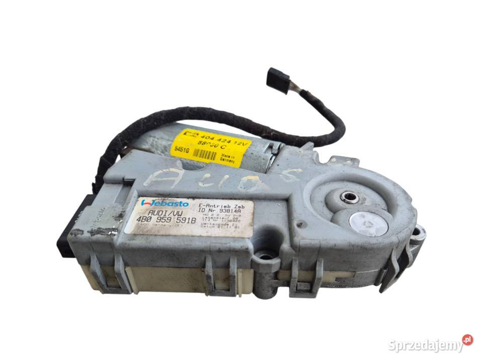 SILNIK SILNICZEK SZYBERDACHU AUDI A4 B6 Wyposażenie elektryczne Działoszyce