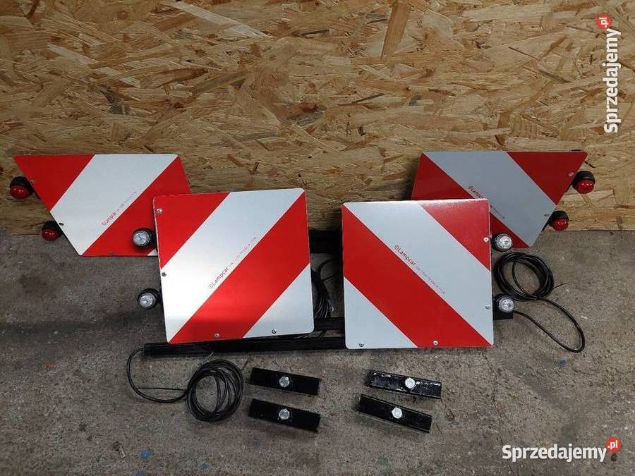 Tablice gabarytowe Komplet 4 sztuki Bytów