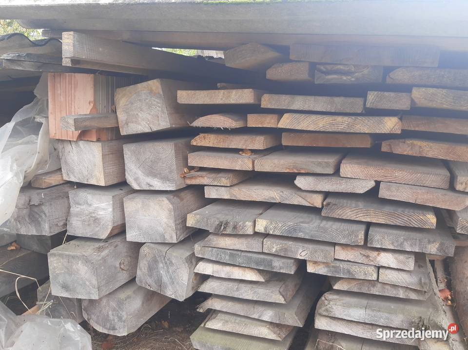 Deski sezonowane brusy Biłgoraj