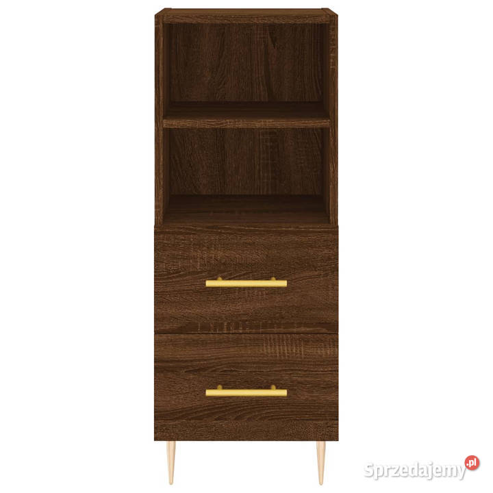 Szafka brązowy dąb 345x34x90 materiał Warszawa