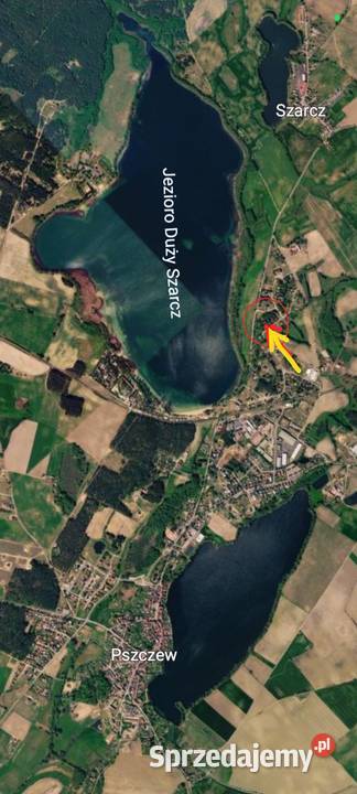 Sprzedam dzialke budowlana w Pszczewie jeziorem budowlana Pszczew