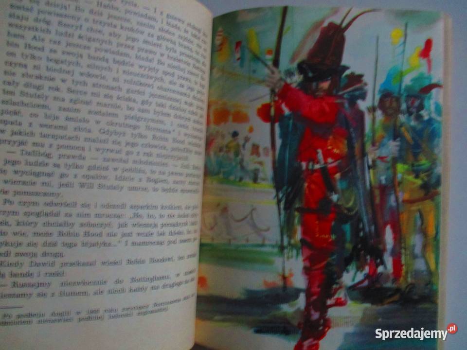 Wesołe przygody Robin Hooda przygoda Książki dla dzieci Łódź sprzedam