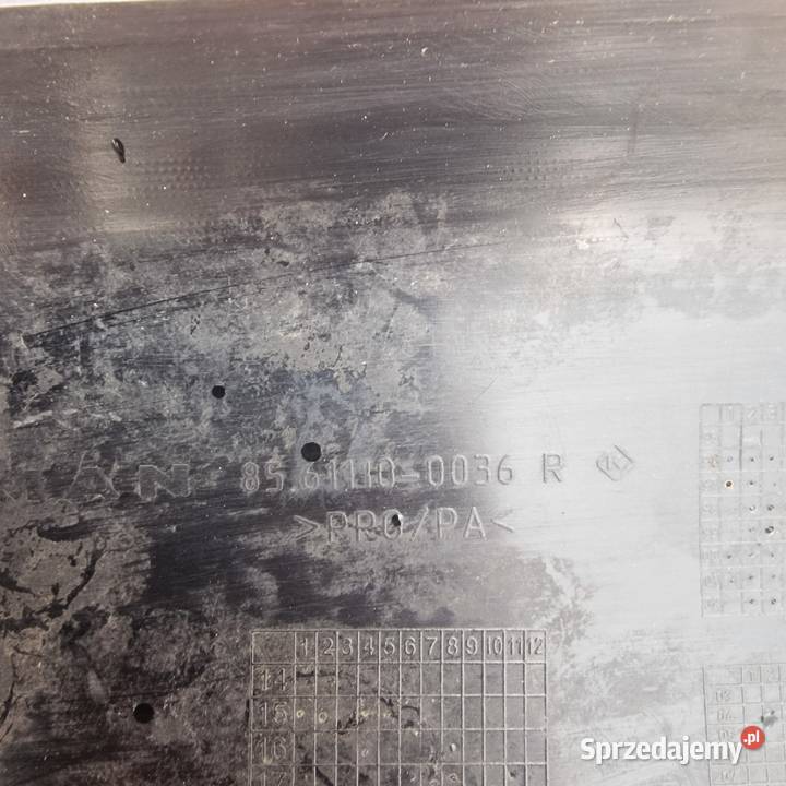 MAN L2000 OWIEWKA NAROŻNIK KABINY PRAWY ORYGINAŁ ciężarowe