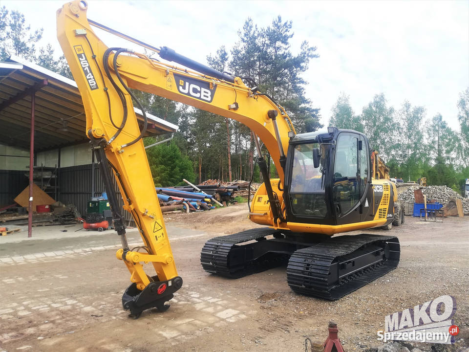 Koparka gąsienicowa JCB JS145LC 2013r 15t CAT Maszyny budowlane Ostrowiec Świętokrzyski