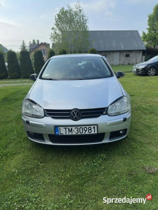 Volkswagen Golf V 19 TDI 2006r podkarpackie Wola Rusinowska