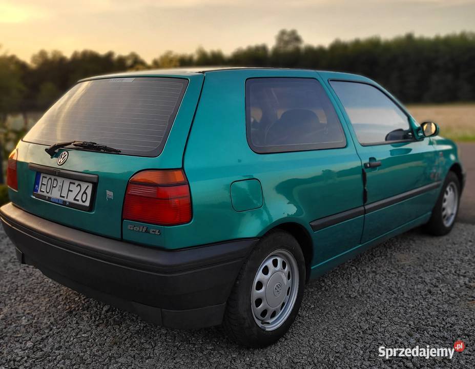 Volkswagen Golf III MK3 14 CL 1992r 4 biegowy radio Samochody osobowe łódzkie Łódź
