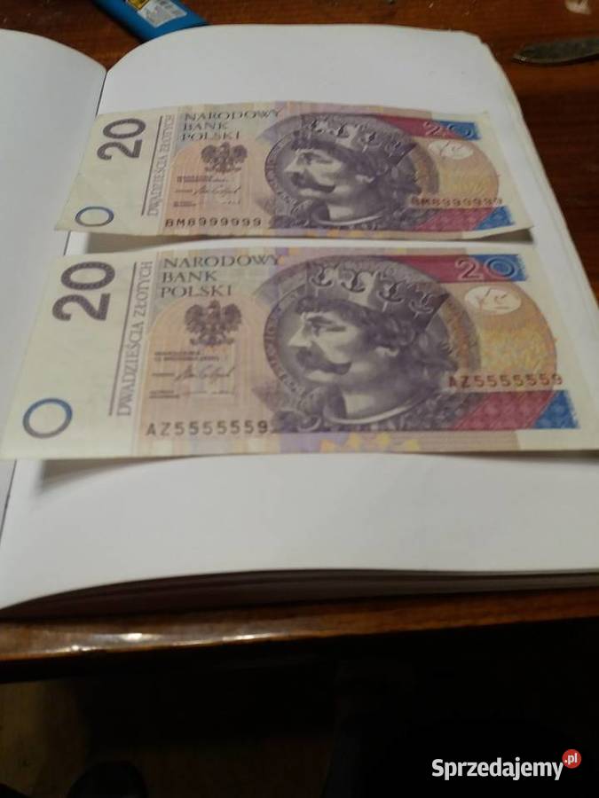 Banknoty kolekcjonerskie 20zl Wieliczka