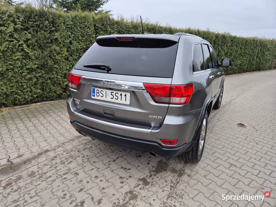 Jeep Grand cherokee 30CRD Overland Europa przyciemniane szyby Grand Cherokee Siemiatycze sprzedam