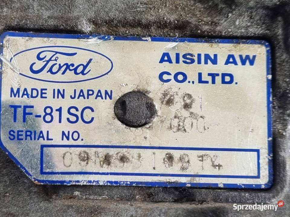 Ford S S 20 TDCI AUTOMATYCZNA SKRZYNIA BIEGÓW Skrzynie biegów manualne