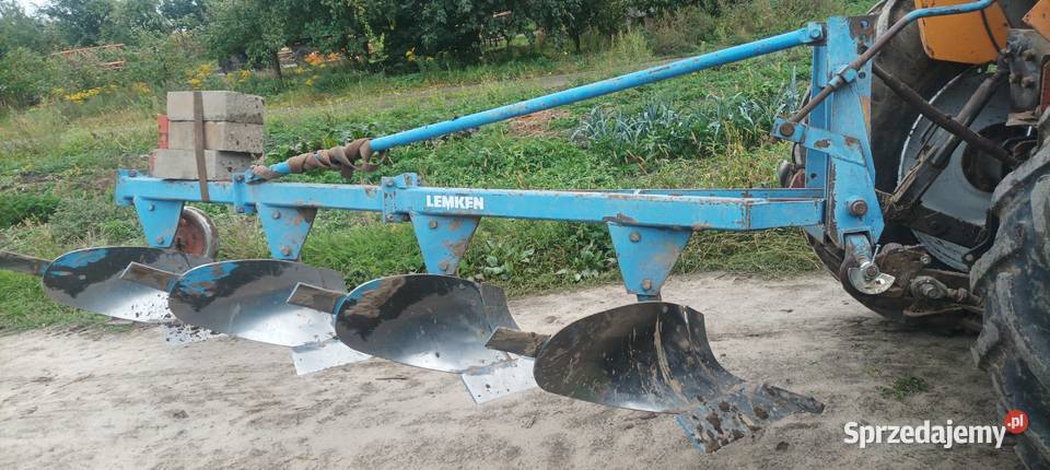 Sprzedam pług Lemken 4 skibowy zagonowy 16 Lemken Sieradz sprzedam