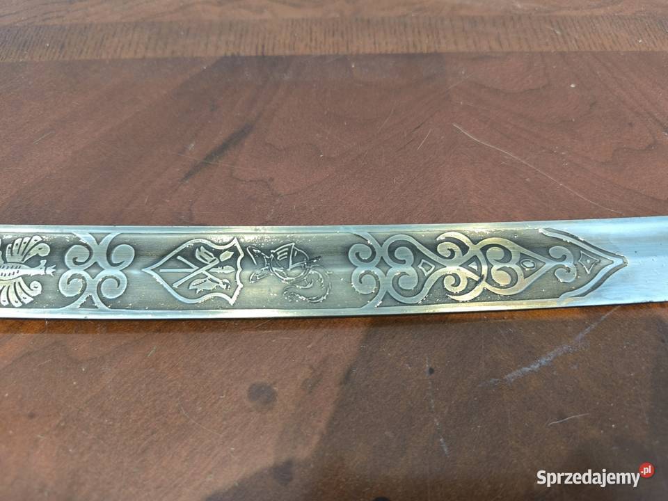 Piękna szabla polska Gen Sikorskiego Honor Militaria łódzkie Łódź