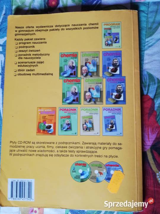Zbiór zadań z chemii gimnazjum Kulawik Litwin sprzedam