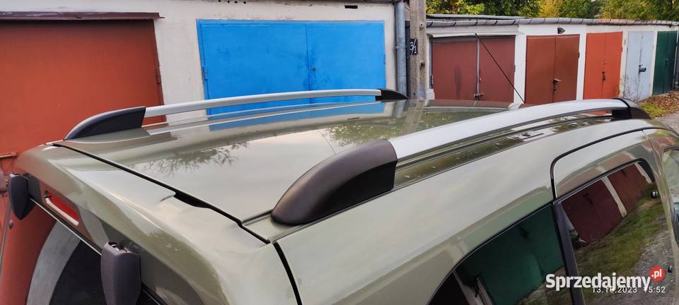 Końcówki relingu Berlingo Partner 2xprzod 1x tył mazowieckie