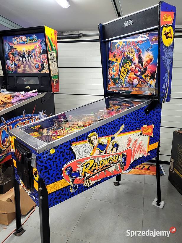 flipper fliper Radical Stan pinball 1990r Elbląg sprzedam
