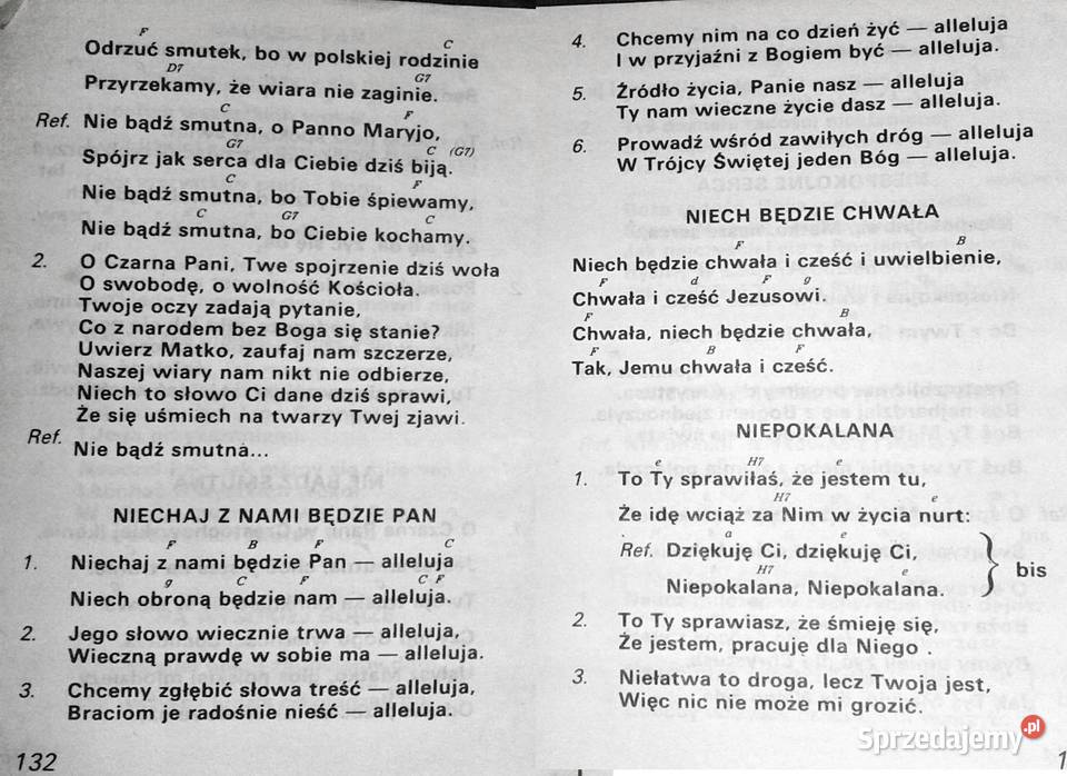 Śpiewnik pielgrzymkowy O Szczepan W Kośnik miękka lubelskie Chełm sprzedam