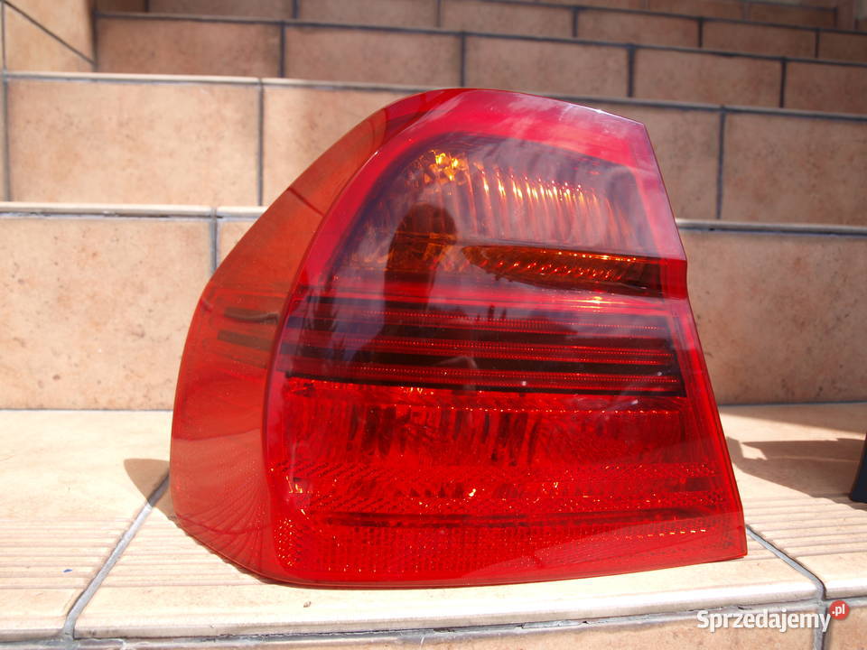 BMW 3 E90 lampy tył sedan 2005 2009r europa Oświetlenie Części samochodowe Kalisz