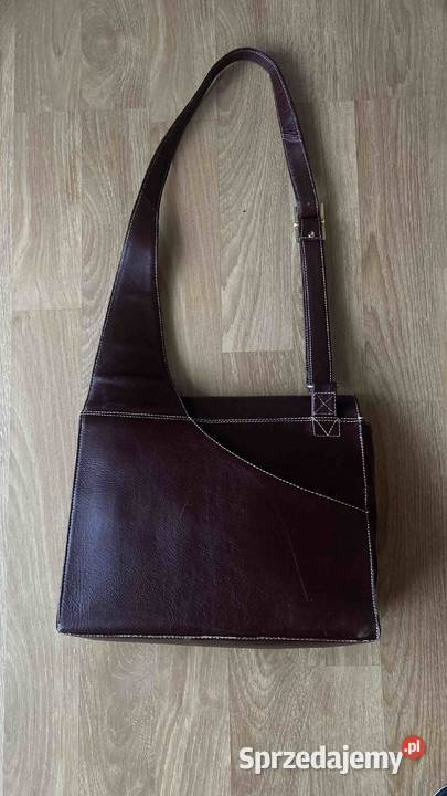 Torba skórzana vintage retro unikat Warszawa sprzedam