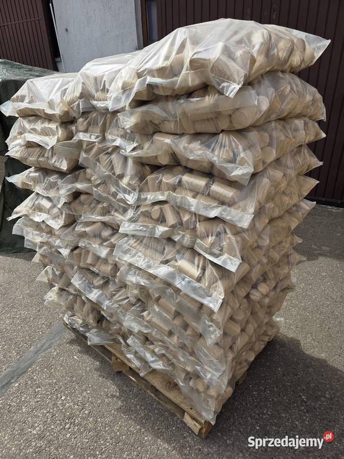 Brykiet dębowy walec opał drzewny 20 kominek Hajnówka