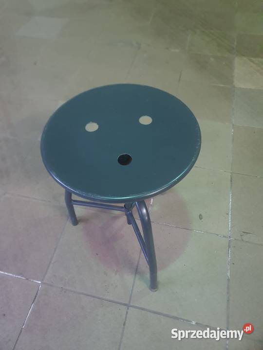 Metalowy taboret warsztatowy z regulacją śląskie sprzedam