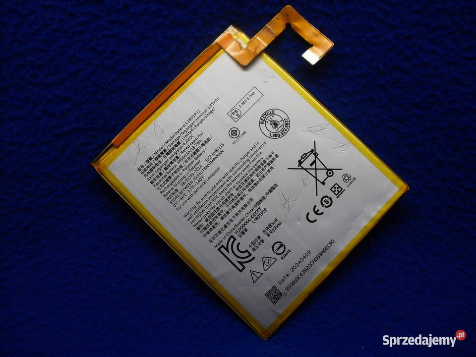 BATERIA L18D1P32 do tabletu LENOVO Bielawa sprzedam